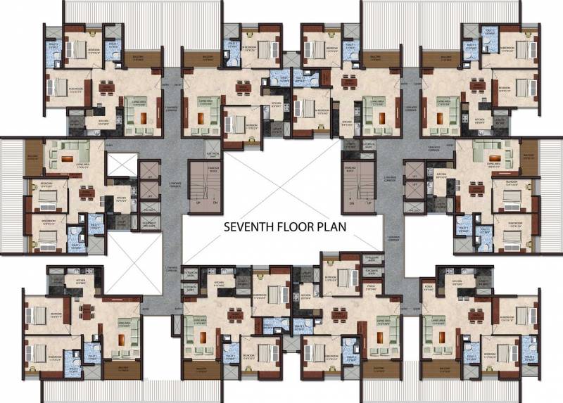 Images for Cluster Plan of Upscale Golden Lotus