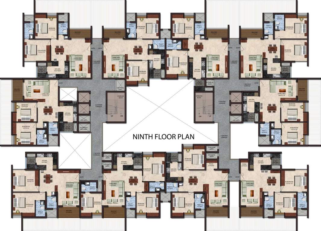 Images for Cluster Plan of Upscale Golden Lotus