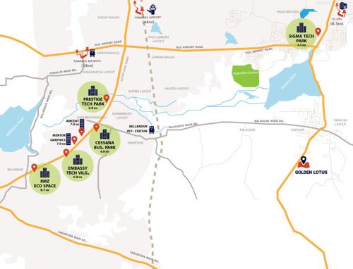  golden-lotus Images for Location Plan of Upscale Golden Lotus
