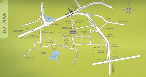 Images for Location Plan of Star Shivnag Dharani Heights