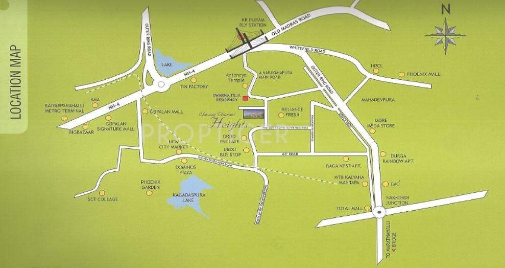 Images for Location Plan of Star Shivnag Dharani Heights