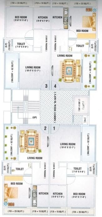 Images for Cluster Plan of Aristo Classic