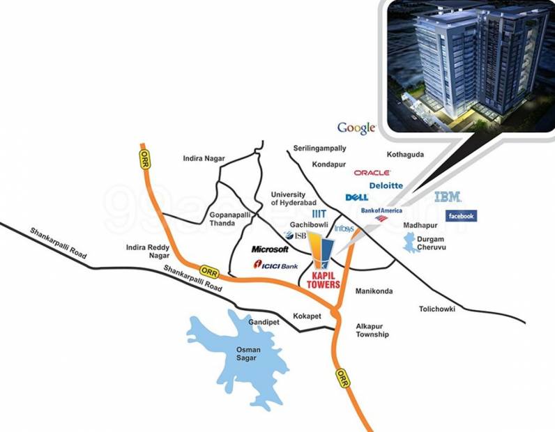 Images for Location Plan of Kapil Kapil Towers