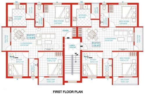 Images for Cluster Plan of Oyester Sai Krupa Images for Cluster Plan of Oyester Sai Krupa