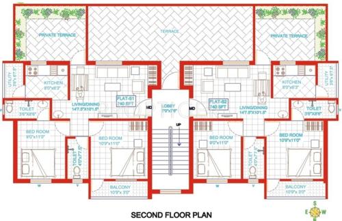 Images for Cluster Plan of Oyester Sai Krupa Images for Cluster Plan of Oyester Sai Krupa