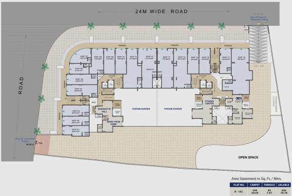 Images for Cluster Plan of Gravity Austin Plaza Images for Cluster Plan of Gravity Austin Plaza