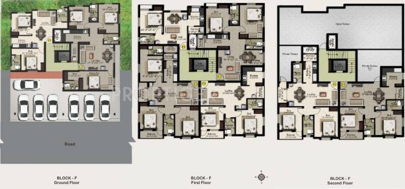Images for Cluster Plan of Amraa Haque Residency