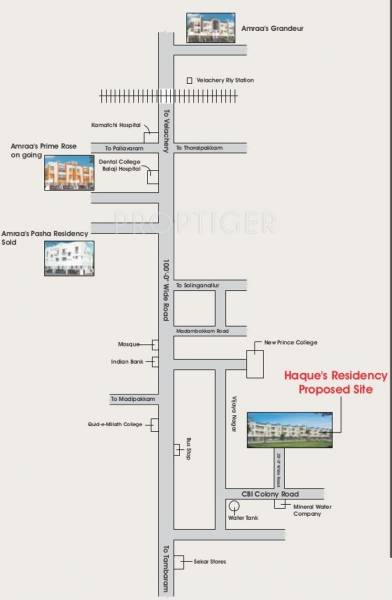 Images for Location Plan of Amraa Haque Residency