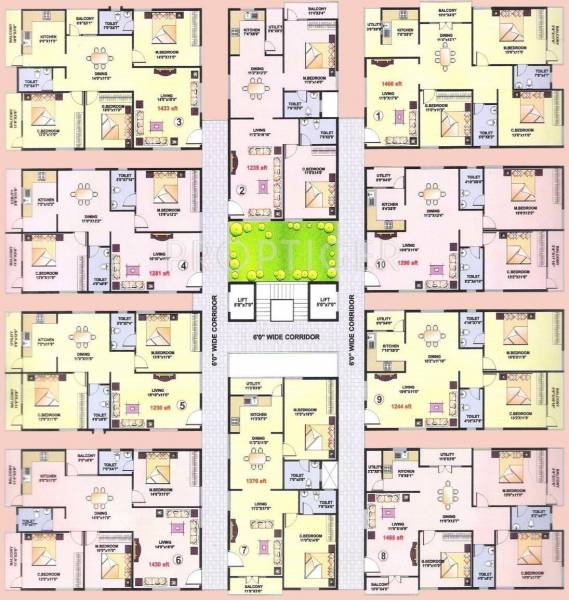 Images for Cluster Plan of Sai Purvi Developers Purvi Lotus Images for Cluster Plan of Sai Purvi Developers Purvi Lotus