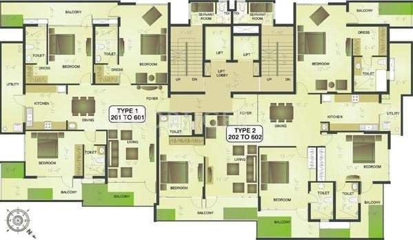  grande Images for Cluster Plan of Sipani Grande