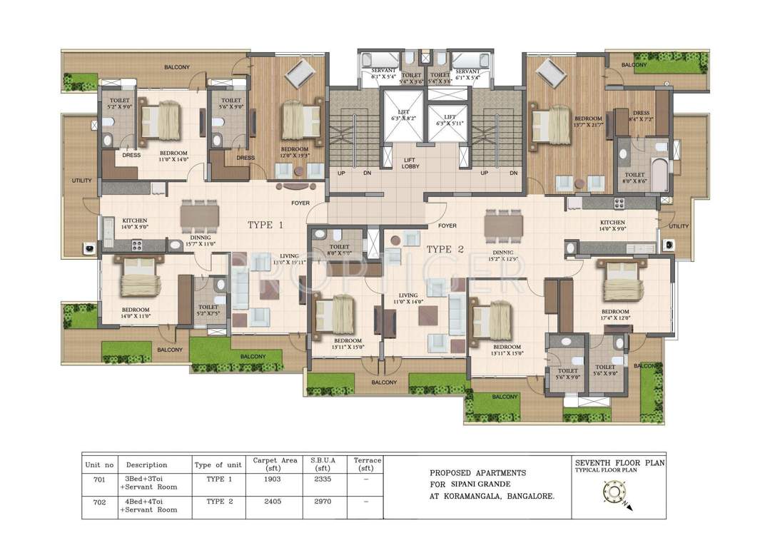  grande Images for Cluster Plan of Sipani Grande