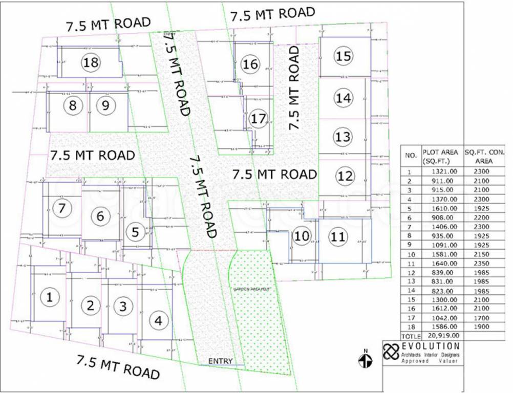 Images for Layout Plan of Shreeji Shreeji Villas