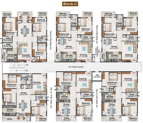  casa-blanca Images for Cluster Plan of Balaji Casa Blanca