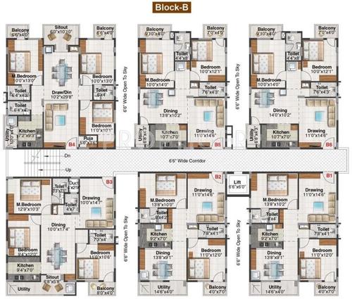  casa-blanca Images for Cluster Plan of Balaji Casa Blanca