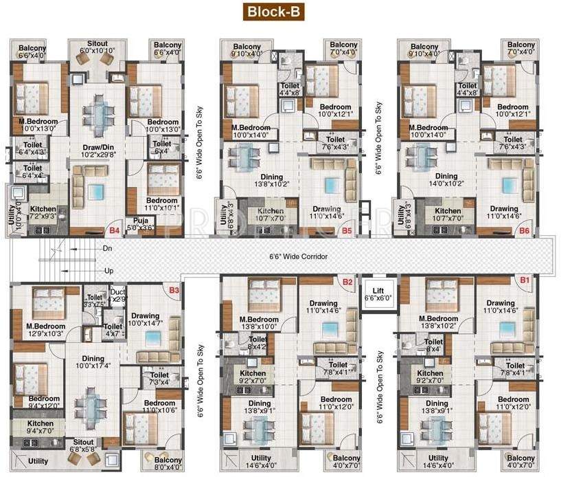 casa blanca Images for Cluster Plan of Balaji Casa Blanca