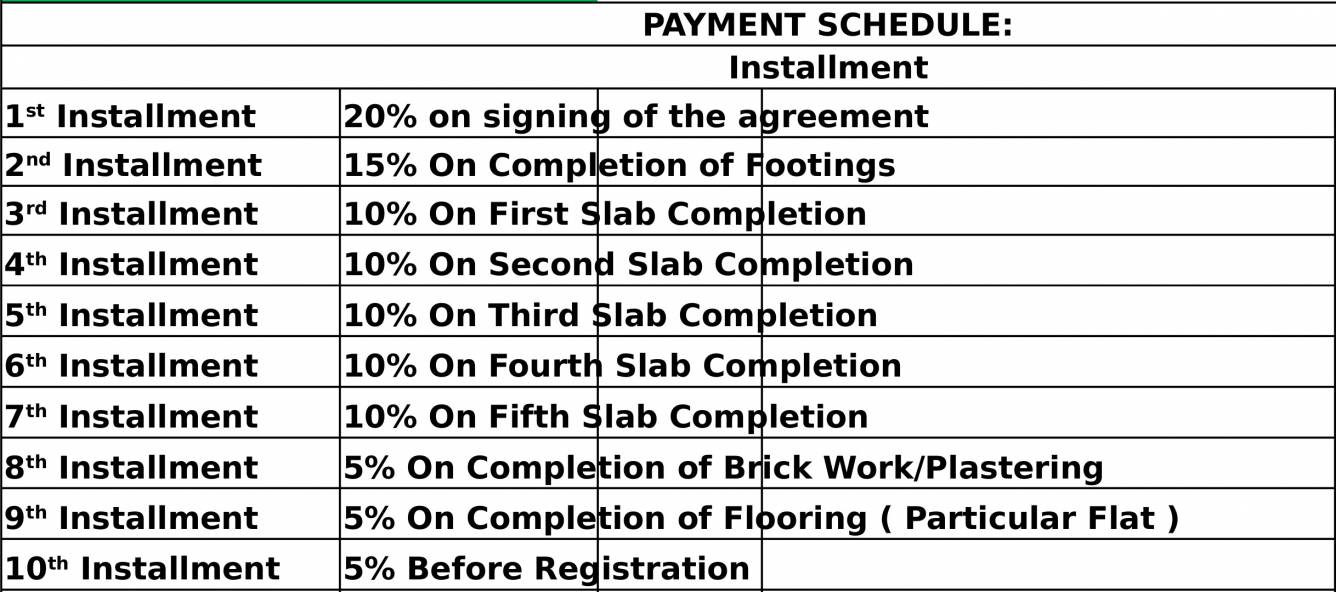 Images for Payment Plan of Ruchira Lilium Payment Plan