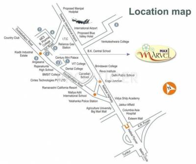 Maxworth Realty Marvel Location Plan