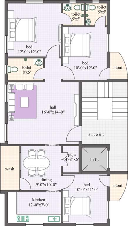 Images for Cluster Plan of Vijaya Oracle Shine