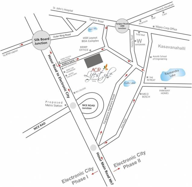 Images for Location Plan of Sairamineni ACR Lifestyle