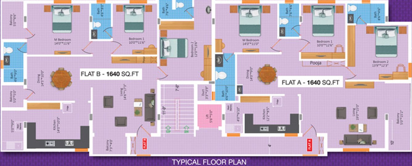 Images for Cluster Plan of M R Adithya Developers RBL Towers