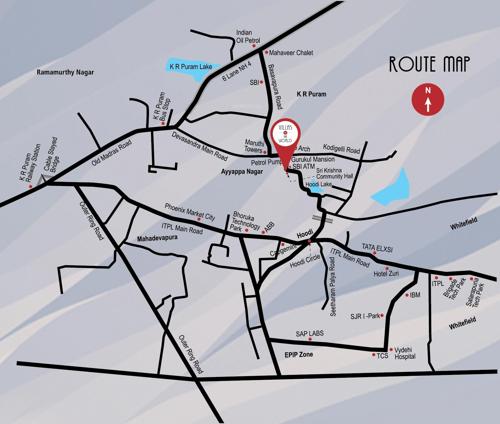 Images for Location Plan of Mahaveer Villas Of The World