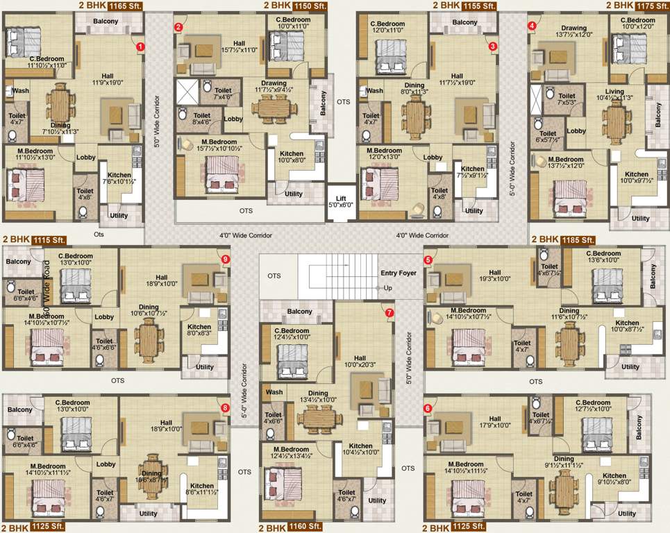 varanasi varasiddhi Images for Cluster Plan of Venkys Varanasi Varasiddhi