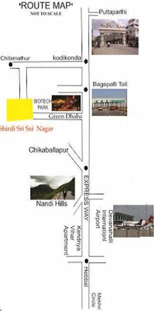 Images for Location Plan of Universal Shirdi Sri Sai Nagar