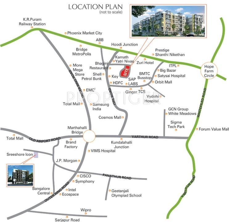 Images for Location Plan of Dwarakamai Olive Apartments