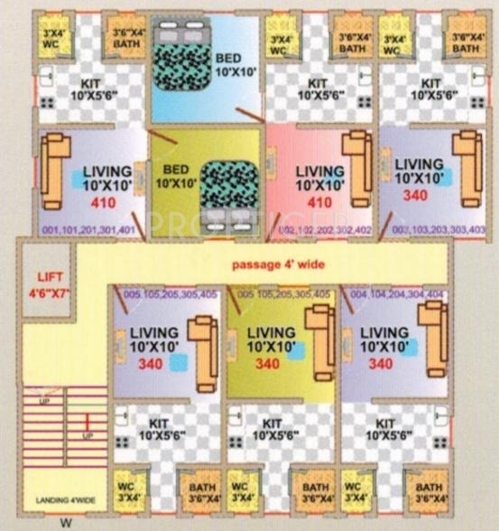 Images for Cluster Plan of Mytri New Project