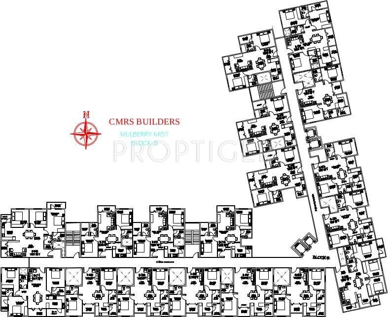 grandeur park Images for Cluster Plan of CMRS Mulberry Mist