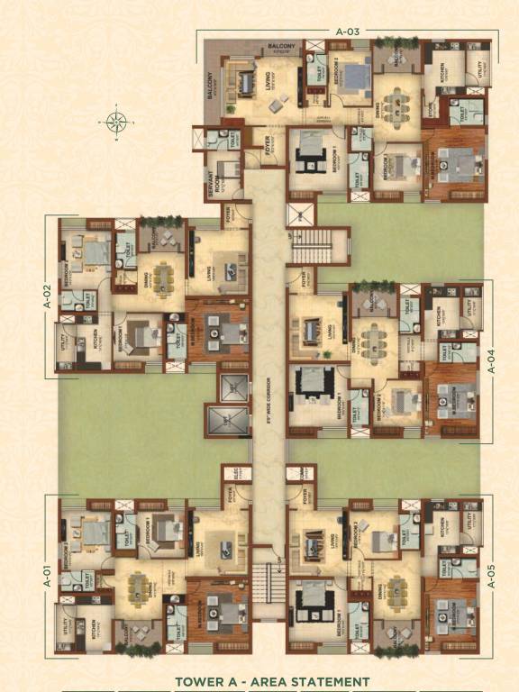legend Block A Cluster Plan