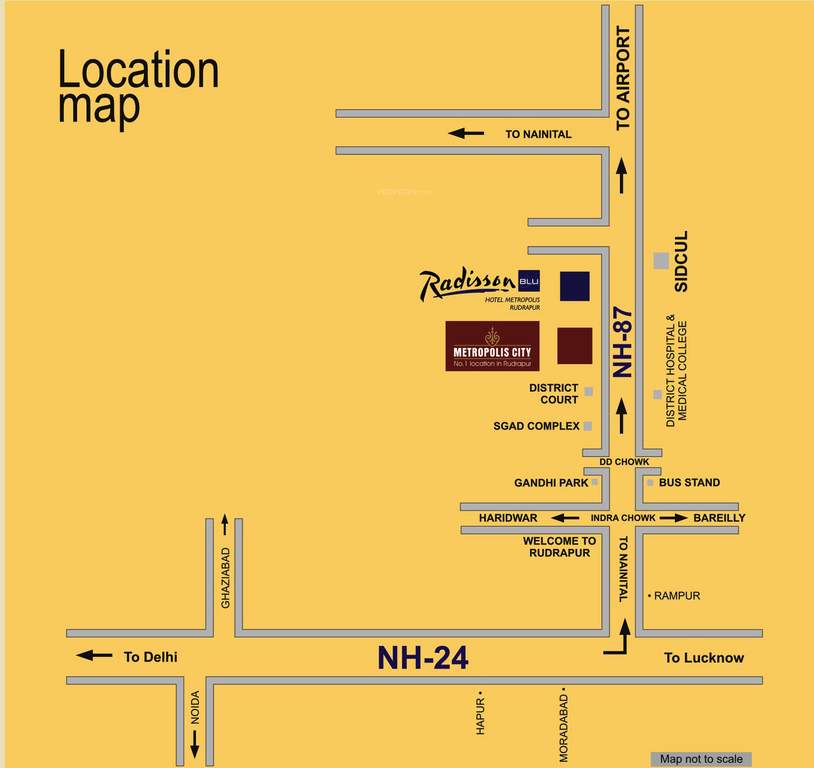 Images for Location Plan of Supertech Metropolis City Plots