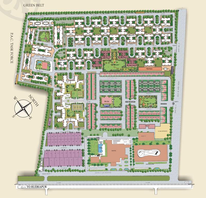 Images for Master Plan of Supertech Metropolis City Plots