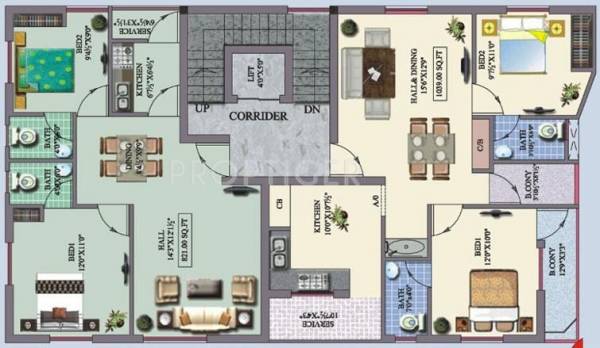 Images for Cluster Plan of Cosy Enclave