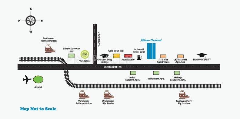  milano orchard Images for Location Plan of Alameen Milano Orchard