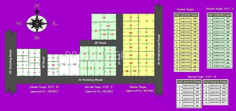 Images for Layout Plan of ABS Sairam Nagar