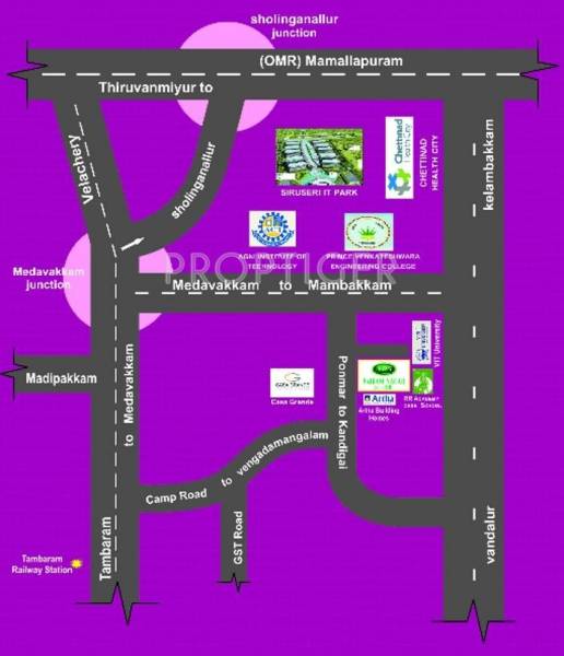 Images for Location Plan of ABS Sairam Nagar
