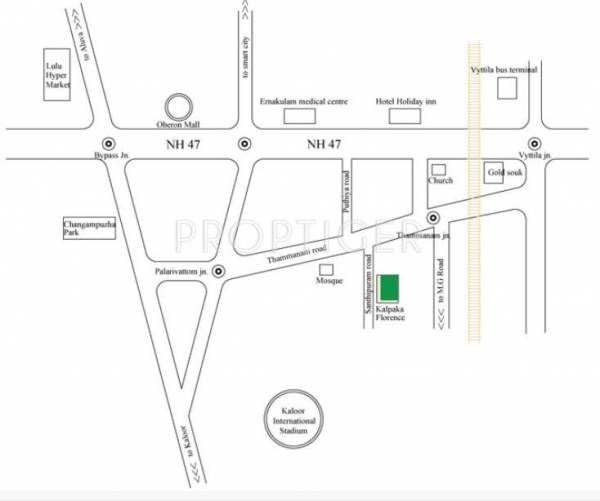 Location Plan Kalpaka Builders Florence Location Plan