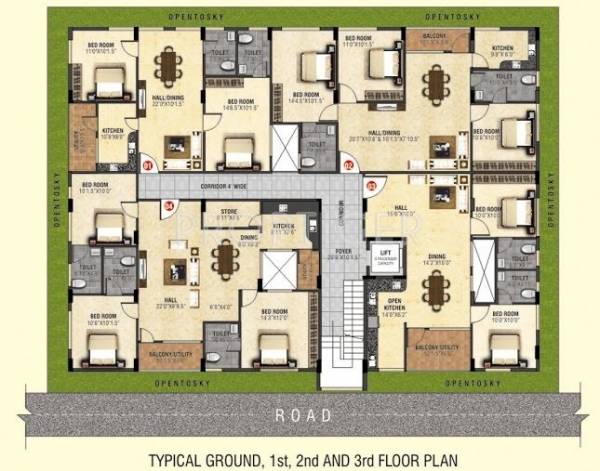 Images for Cluster Plan of Shravanthi Alpyne Images for Cluster Plan of Shravanthi Alpyne
