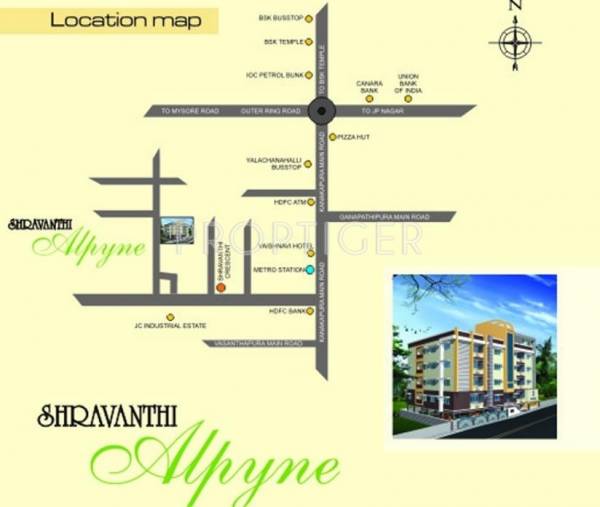 Images for Location Plan of Shravanthi Alpyne Images for Location Plan of Shravanthi Alpyne