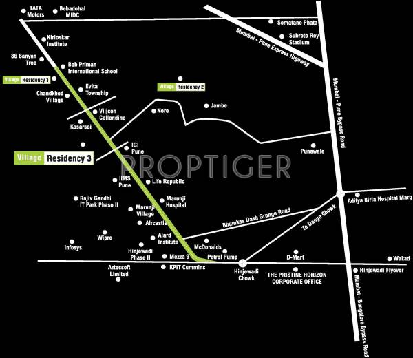 Images for Location Plan of Pristine Village Residency 3