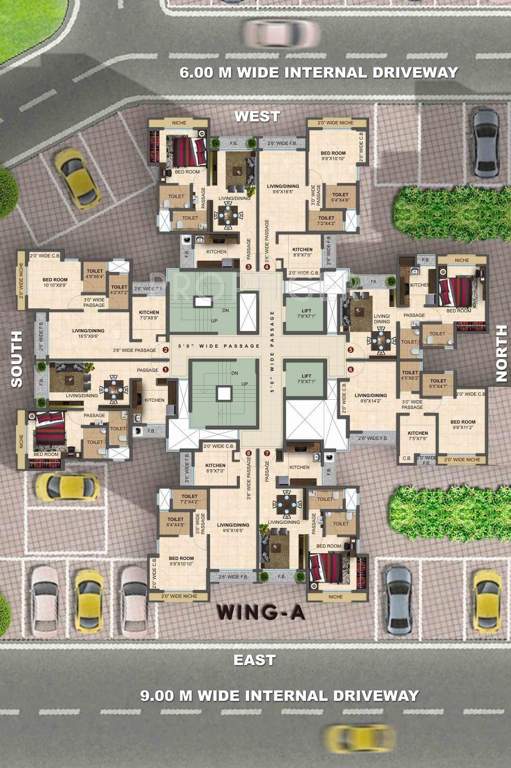 nextown Images for Cluster Plan of Marathon Nextown