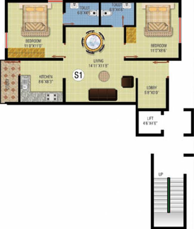 Images for Cluster Plan of Sagar Ventures Viswa