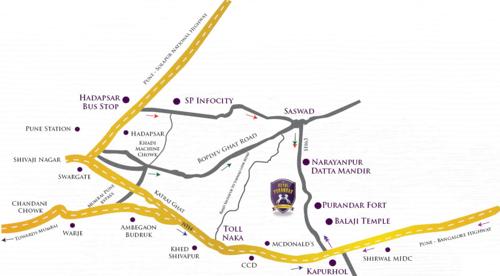  purandar Images for Location Plan of Royal Purandar