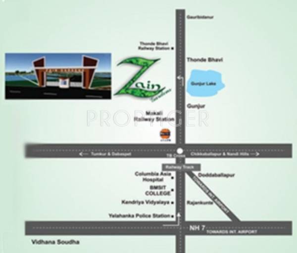 Images for Location Plan of Zain Gardens