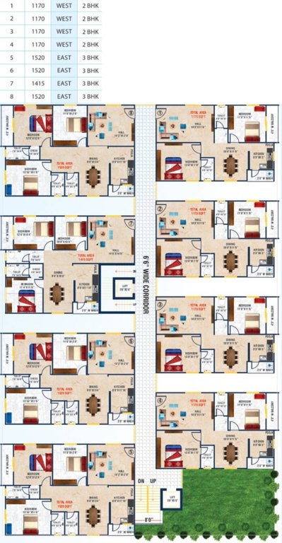 jewel Images for Cluster Plan of Infocity Jewel