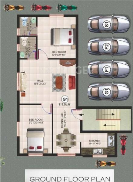  sri-balaji Single Block Cluster Plan