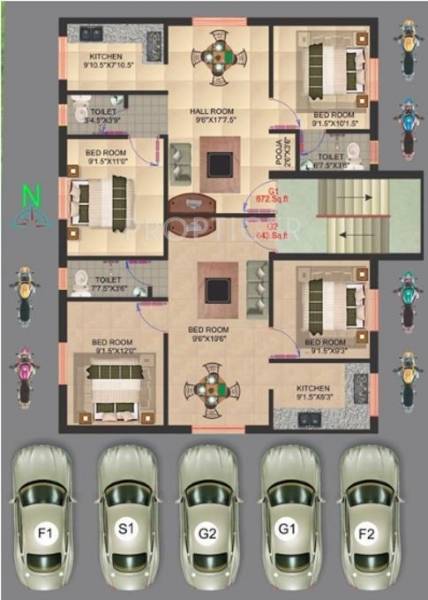 Images for Cluster Plan of Sri Lakshmi Ram Constructions Sri Perumal