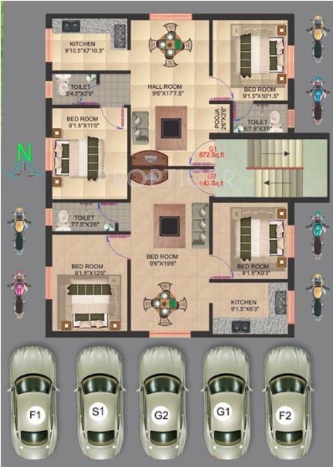 Images for Cluster Plan of Sri Lakshmi Ram Constructions Sri Perumal