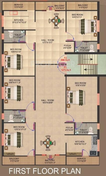 Images for Cluster Plan of Sri Lakshmi Ram Constructions Sri Perumal